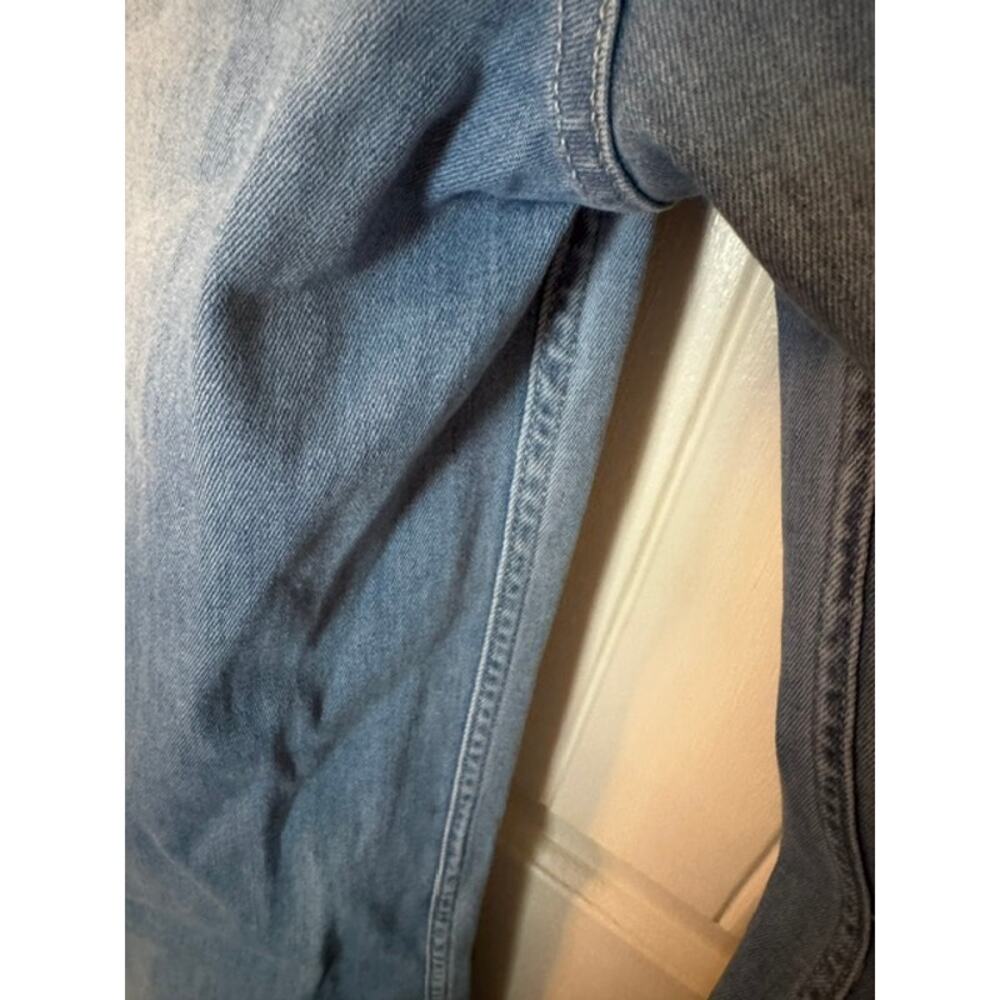 Closed Glow Up Wide Leg High Waisted Supper Soft Cotton Distressed Jeans 27 - Picture 11 of 16